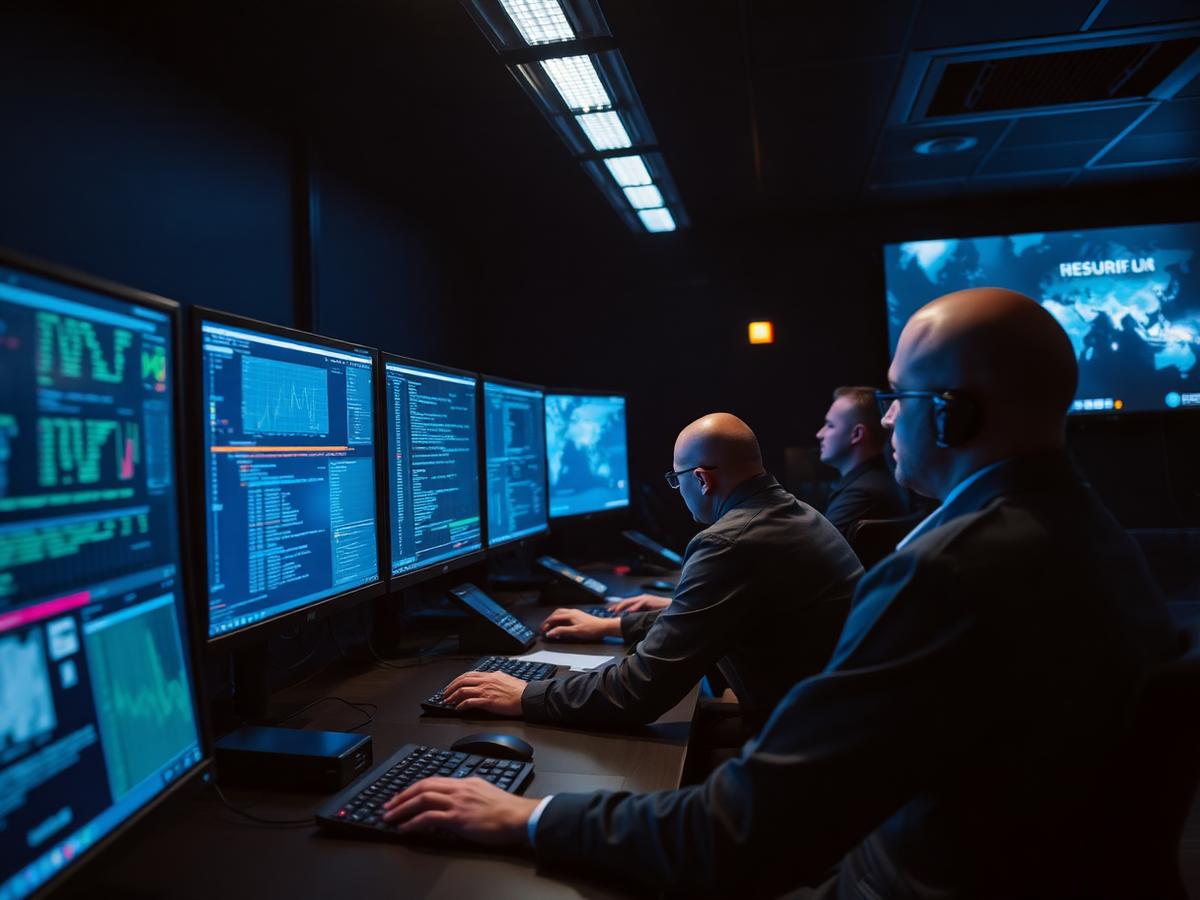 Hashi security operations analysts monitoring client networks